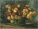 Bowl with Chrysanthemums